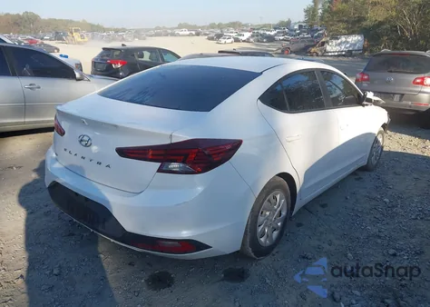 2019 Hyundai Elantra Se z USA, uszkodzony, nr VIN 5NPD74LF3KH429790